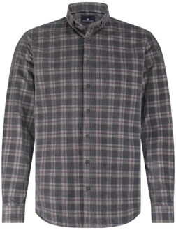 State Of Art Casual shirt Grijs - XXL