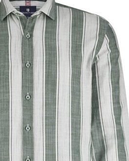 State Of Art Casual shirt long sleeve Groen