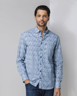 State Of Art Casual shirt - maat XXXL Blauw