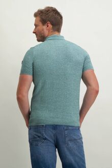 State Of Art Knitted Poloshirt Groen - XL