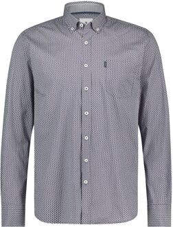 State Of Art Overhemd Figuren Rood Roze - M