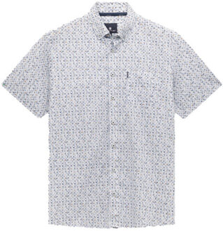 State Of Art Overhemd korte mouw 26416283 Blauw - L