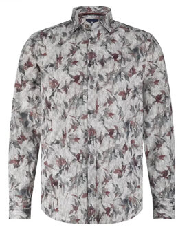 State Of Art Overhemd lange mouw 21425206 Bordeaux - XXXL