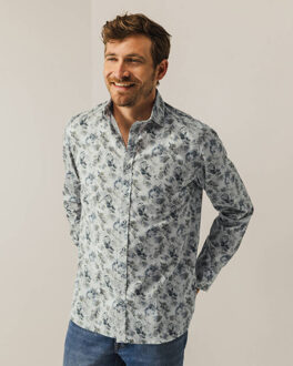 State Of Art Overhemd lange mouw 21425265 - maat XXXL Groen