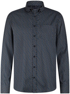 State Of Art Overhemd lange mouw 21425272 Blauw - XL