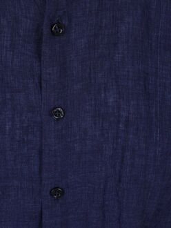 State Of Art Overhemd Linnen Navy Donkerblauw - 3XL,4XL,L,M,XL,XXL