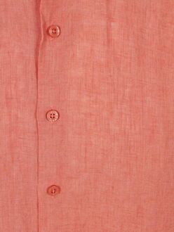 State Of Art Overhemd Linnen Zalm Roze - 3XL,4XL,L,M,XL,XXL