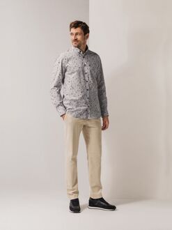 State Of Art Overhemd Print Grijs - L,M,XXL