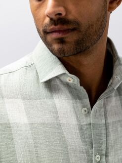 State Of Art Overhemd Ruit Groen - 3XL,4XL,L,M,XL,XXL