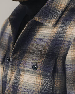 State Of Art Overshirt 22525838 Blauw - M