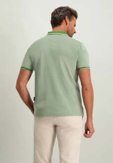 State Of Art Pique Polo Groen - L,XL