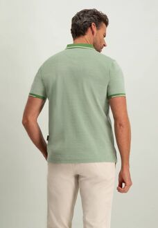 State Of Art Pique Polo Groen