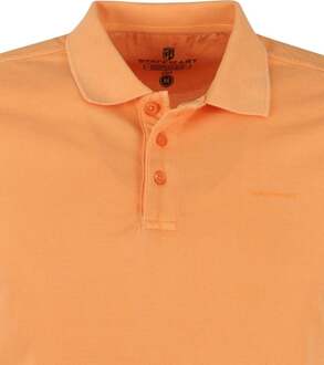 State Of Art Pique Polo Oranje - M,L,XL,XXL