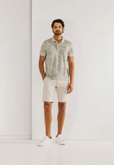 State Of Art Poloshirt Faded Leaf Beige - 3XL,M,XXL