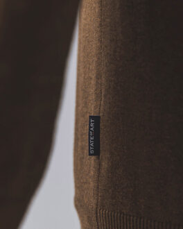 State Of Art Schipperstrui Bruin - M