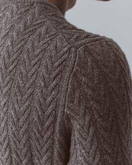 State Of Art Trui ronde hals - maat M Bruin