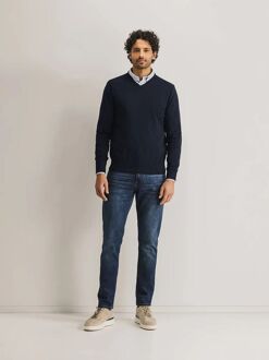 State Of Art Trui V-Neck Navy Blauw - L,S
