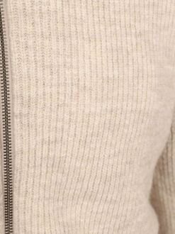 State Of Art Vest Rib Structure Ecru Beige - L,XXL