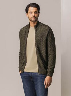 State Of Art Vest Structure Melange Bruin - L,M,XL,XXL