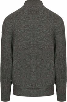 State Of Art Vest Structure Melange Groen - XXL