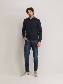 State Of Art Vest Wol Blend Navy Donkerblauw - 3XL,4XL,M,S,XL,XXL