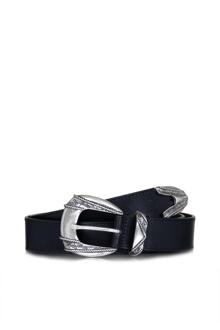 Statement buckle riem Moska  zwart - 85,