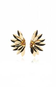 Statement oorbellen Tropical  goud - One Size,