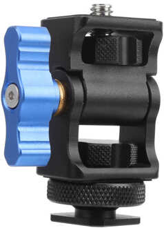 Statief Hoofd Draagbare Legering Koud Schoen Balhoofd Monitor Beugel Multifunctionele Adapter Apparatuur Zwart Gimbal Head