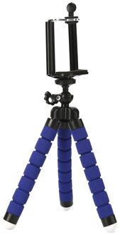 Statieven statief voor telefoon Mobiele camera houder Clip smartphone monopod pens stand octopus mini statief stativ voor telefoon Blauw