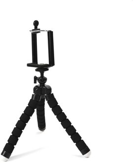 Statieven statief voor telefoon Mobiele camera houder Clip smartphone monopod pens stand octopus mini statief stativ voor telefoon zwart