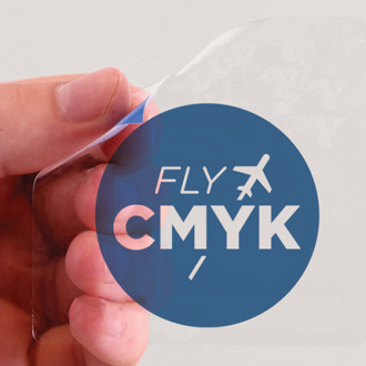 Statische folie drukken - raamfolie met logo drukken