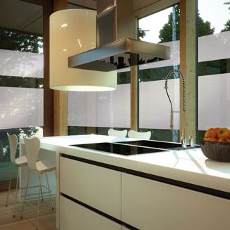 Statische Glasfolie Mist 45x150cm