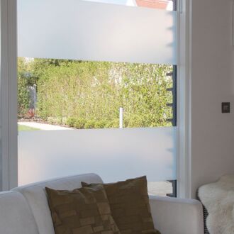 Statische Glasfolie Sand 67,5x150cm