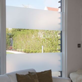 Statische Glasfolie Sand 90x150cm