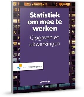 Statistiek om mee te werken - Boek A. Buijs (9001878091)