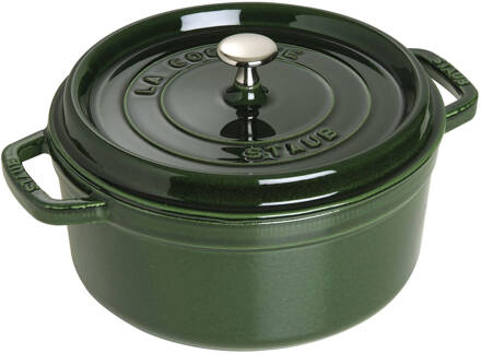 Staub Braadpan - Rond - 24 cm - Basilicum