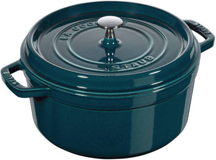 Staub 'La Mer' New Classic Braadpan - 26 CM - Blauw