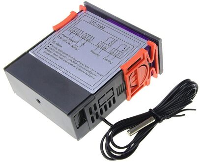 Stc-1000 Dual Output Led Digitale Temperatuurregelaar Thermostaat Koeling Verwarming Thermostaat 24V