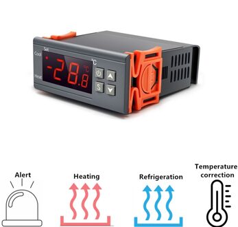 STC-1000 Stc 1000 Led Digitale Thermostaat Voor Incubator Temperatuurregelaar Thermoregulator Relais Verwarming Koeling 12V 24V 220V AC 110V-220V