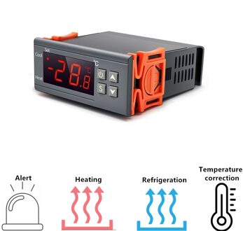 STC-1000 Stc 1000 Led Digitale Thermostaat Voor Incubator Temperatuurregelaar Thermoregulator Relais Verwarming Koeling 12V 24V 220V DC 12V