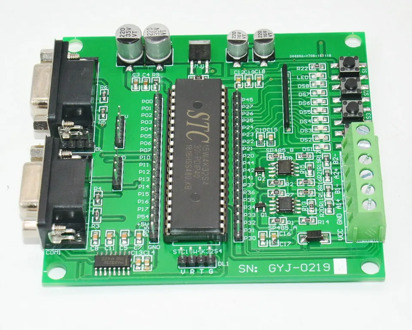 STC15W4K32S4 Single-chip Simplified Development Board Independent Dual RS485 Communication Dual RS232 Communication