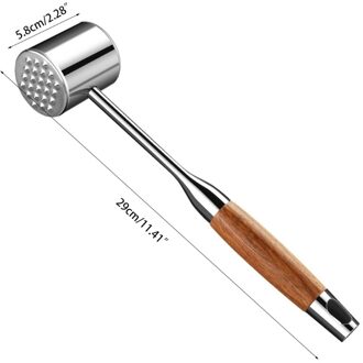 Steak Hamer Zware Kip Chop Rundvlees Varkensvlees Lam Tenderizer Keuken Roestvrij Stee