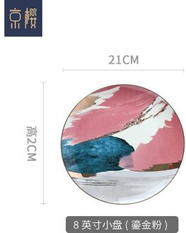 Steak Plaat Nordic Creatieve Tafelgerei Keramische Westerse Plaat Ontbijt Plaat Plaat Set Combinatie Diner Plaat Thuis LB01115 A1