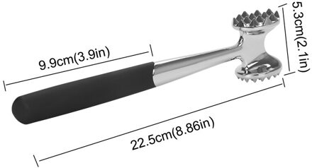 Steak Rundvlees Tenderizing Vleesvermalser Zware Vlees Mallet Pounder Tool Dubbelzijdig Vlees Hamer