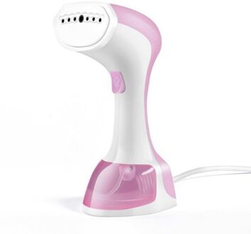 Steamer Voor Kleding Met Pomp, Kledingstuk Stof Rimpels Remover,Eu Plug roze