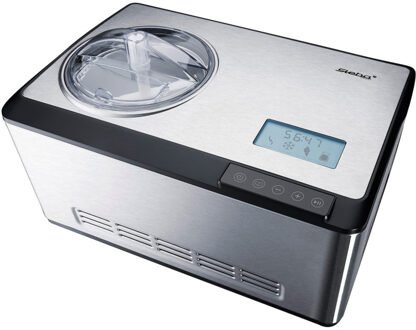 Steba IC180 - Roomijsmachine met compressor - Zelfvriezend - 2L - RVS