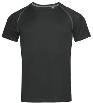 Stedman Active 140 Men Team Raglan * Actie * Blauw,Geel,Zwart,Groen,Grijs,Wit - Small,Medium,Large,X-Large,XX-Large