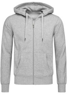 Stedman Active Hooded Sweatjacket For Men Blauw,Rood,Zwart,Grijs - Small,Medium,Large,X-Large,XX-Large,3XL