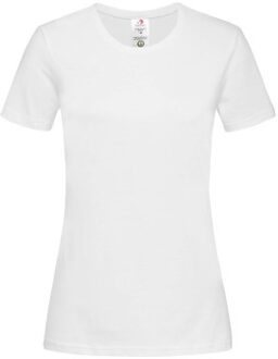Stedman Classic T Organic Women Crew Neck * Actie * Blauw,Rood,Zwart,Grijs,Wit,Groen - X-Small,Small,Medium,Large,X-Large