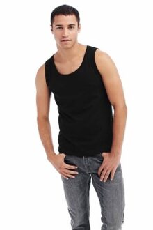 Stedman Classic Tank Top Men Zwart,Wit - Small,Medium,Large,X-Large,XX-Large